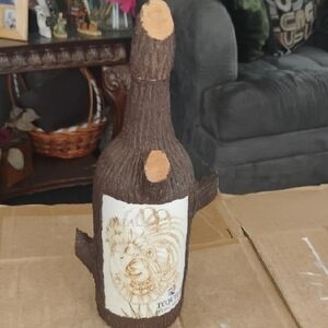 Decorative Brown Tequila Bottle